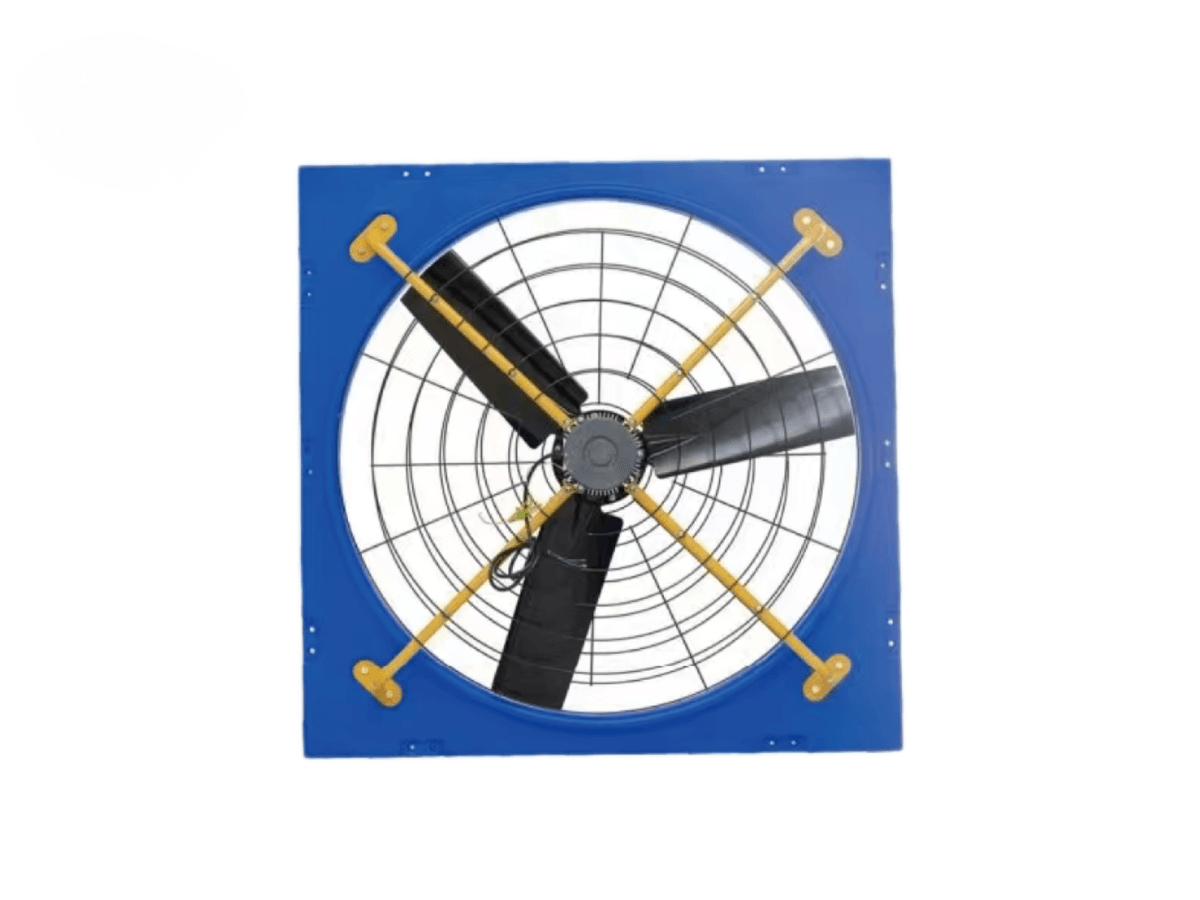 36-inch square plastic permanent magnet ventilation fan for dairy farms