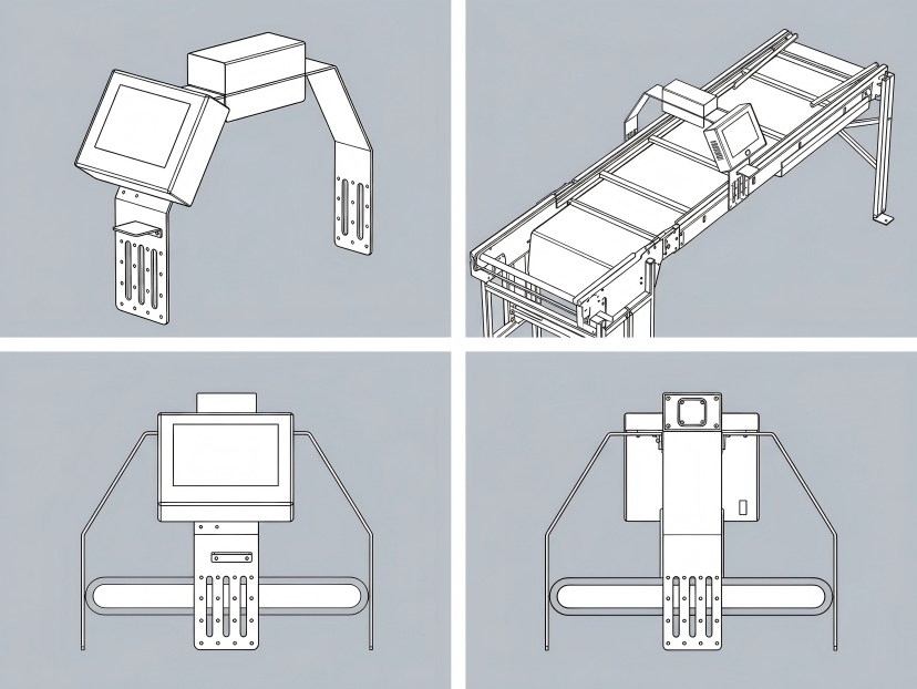 Egg collection conveyor with belt surface and mounting area checked for dust and vibration before machine vision counting